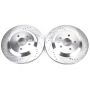 PowerStop AR85102XPR PowerStop Evolution Performance Drilled, Slotted & Plated Brake Rotor Pair