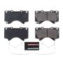 PowerStop Z23-1303 PowerStop - Z23 Daily Driver Carbon-Fiber Ceramic Brake Pads with Hardware Kit