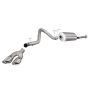 CORSA Performance 14792 Corsa 2011-2013 Chevrolet Silverado Ext. Cab/Std. Bed 2500 6.0L V8 Polished Sport Cat-Back Exhaust