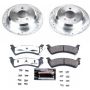 PowerStop K2131-36 Z36 Truck and SUV Carbon-Fiber Ceramic Brake Pad and Drilled & Slotted Rotor Kit