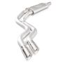 Stainless Works FTR10CBFTY 2011-14 Ford Raptor Exhaust Y-Pipe Mid Resonator Front Passenger Rear Tire Exit