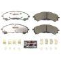 PowerStop Z36-2216 PowerStop - Z36 Truck and SUV Carbon-Fiber Ceramic Brake Pads with Hardware Kit
