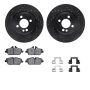 Dynamic Friction 8612-32006 Rotor Kit