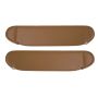 OMIX 13312.37 Sun Visors Spice 87-95 Wrangler YJ