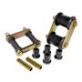 Prothane 60-74 Chrysler B & E Body HD Spring & Shackles Bushings - Black