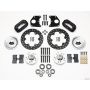 Wilwood 140-2712-BD Forged Dynalite Front Drag Kit Drilled Rotor CPD 62-72 B 62-72 E w/9in Drum