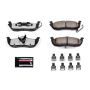PowerStop Z36-1087 PowerStop - Z36 Truck and SUV Carbon-Fiber Ceramic Brake Pads with Hardware Kit