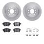 Dynamic Friction 6612-07011 Rotor Kit