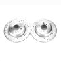 PowerStop EBR1217XPR PowerStop Evolution Performance Drilled, Slotted & Plated Brake Rotor Pair