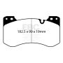 EBC Brakes DP42454R Yellowstuff Street And Track Brake Pads