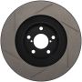 Stoptech 126.47018SR Power Slot 02-10 WRX Front Right Sportstop Slotted Rotor