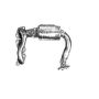 AP Exhaust 641228 Federal / EPA Catalytic Converter - Direct Fit w/ Integrated Manifold