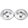 PowerStop JBR790XPR PowerStop Evolution Performance Drilled, Slotted & Plated Brake Rotor Pair