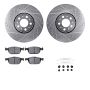 Dynamic Friction 7612-27049 Rotor Kit