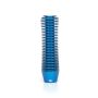 NRG Shift Knob Heat Sink Curvy Short Blue