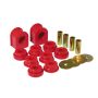 Prothane 99-04 Ford F250 SD 4wd Front Sway Bar Bushings - 30mm - Red