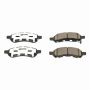 PowerStop Z26-1169 PowerStop - Z26 Performance Carbon-Fiber Ceramic Brake Pads with Hardware Kit