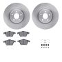 Dynamic Friction 6612-54079 Rotor Kit
