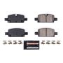 PowerStop Z23-2174 PowerStop - Z23 Daily Driver Carbon-Fiber Ceramic Brake Pads with Hardware Kit