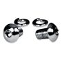 Mustang Motorcycle 78033 Mustang Solo Seat Side Mount Bolts, 1/2-13 Coarse Thread (pair)