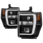 SPYDER 5087751 High-Power LED Module ( Low Beam ) Equipped Headlights - Version 2 - Black