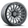 ICON 23618909066CH Alloy Recon Pro - 18X9 / 6X5.5 / 40MM / 6.6in. BS - Charcoal