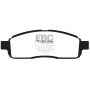 EBC Brakes DP61843 6000 Series Greenstuff Truck/SUV Brakes Disc Pads