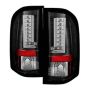 SPYDER 5081766 LED Tail Lights - Version 2 - Black