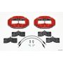 Wilwood 140-11857-R D8-6 Front Caliper Kit Red Corvette C2 / C3 65-82