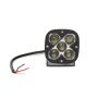 Raxiom J130033 3-In Square High-Powered LED Light Universal (Some Adaptation May Be Required)