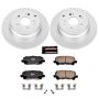 PowerStop CRK5839 Genuine Geomet Coated Rotor and Low-Dust Ceramic Brake Pad Kit