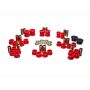 Energy Suspension 2016 Mazda Miata Red Rear Control Arm Bushing Set