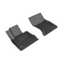 3D MAXpider 15-16 Hyundai Genesis Sedan AWD / 17-20 G80 AWD Kagu 1st Row Floormats - Black