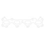 Cometic Mazda B6 16V 89-93 Exhaust .030 inch MLS Head Gasket 1.765 inch X 1.020 inch Port