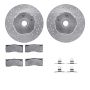 Dynamic Friction 7512-54003 Rotor Kit