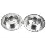 PowerStop EBR420XPR PowerStop Evolution Performance Drilled, Slotted & Plated Brake Rotor Pair