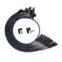 MOROSO MOR51540 Ultra Plug Wire Set BBC Over V/C Black