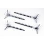 MR. GASKET MRG9824 Chrome Y Wing Bolts