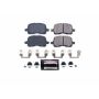 PowerStop Z23-741 PowerStop - Z23 Daily Driver Carbon-Fiber Ceramic Brake Pads with Hardware Kit