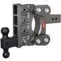 GEN-Y Hitch GH-1814 Gen-Y The Boss Torsion-Flex 3in Shank 6in Drop 2.4K TW 21K Hitch w/GH-061 Dual-Ball