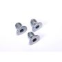 Ti22 PERFORMANCE TIP1580 Left Front Rotor Bolts Steel 3pcs 1/2x20 1in