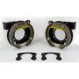 Wilwood 249-11440/41 Brackets (2) - Disc/Drum Big Ford New Style 2.36in Offset 1PC 11x0.81 Rotor