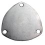 QTP 10350C 3.5in Bolt-On QTEC 3 Bolt Cover Plate