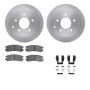 Dynamic Friction 6512-72233 Rotor Kit