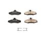 PowerStop 17-724 PowerStop - Z17 Low-Dust Ceramic Brake Pads with Hardware