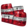 SPYDER 5000491 Euro Style Tail Lights - Red Clear