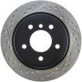 Stoptech 127.34091R 9/07-09 BMW 328 / 06 BMW 325 E90 AWD Slotted & Drilled Right Rear Rotor
