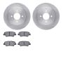 Dynamic Friction 6502-03348 Rotor Kit