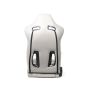 NRG RSC-810GY L/R Reclinable Sport Seats (Pair) The Arrow Grey Vinyl w/ Pressed  logo w/ Grey Stitch