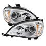 SPYDER 9028205 Xtune Mercedes Benz W163 Ml-Class 98-01 ProjectOEr Headlights Chrome PRO-JH-MBW16398-C
